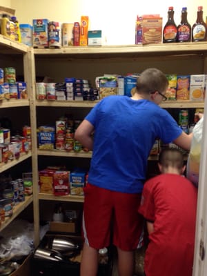 Thank you everyone who helped restock our food pantry!! If you know anyone in need please let them know we can help!!!