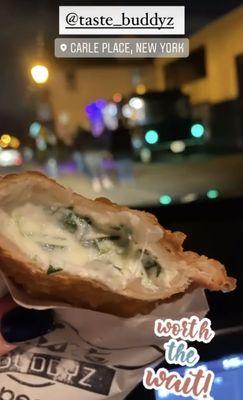 Spinach & Cheese Empanada