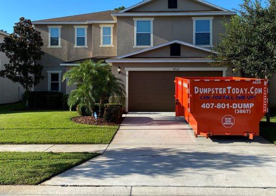 Our dumpsters feature walk-in barn-doors, saving your back  and helping you make the most of your space and getting the job done safely.