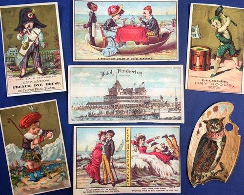 Advertising trade cards