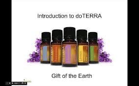 Doterra Certified Pure Therapeutic Oils, used during massage and offered for purchase.