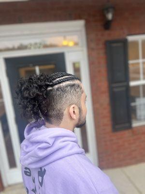 Men braids