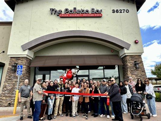 Ribbon Cutting Celebrating our Member, The Paleta Bar in Wildomar