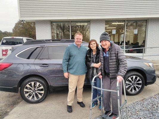 I can't say enough about Dave Blews who helped my mom and dad choose a used Subaru Outback. He was knowledgeable, patient and truly cared!