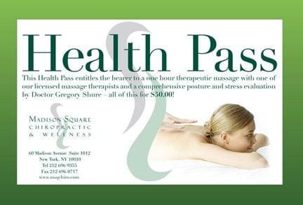 $50 for ultimate wellness eval-relaxation! Includes a postural consult with Dr.Greg Shure & a 1 hour massage.