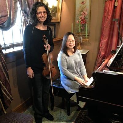 Piano and violin duo