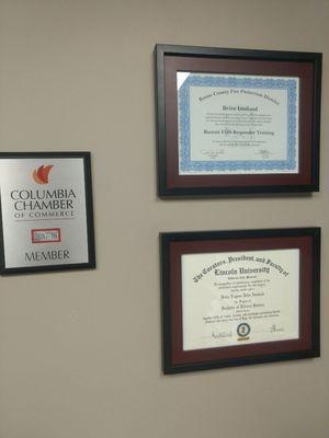 3rd Life Massage is a proud member of the Columbia Chamber of Commerce.