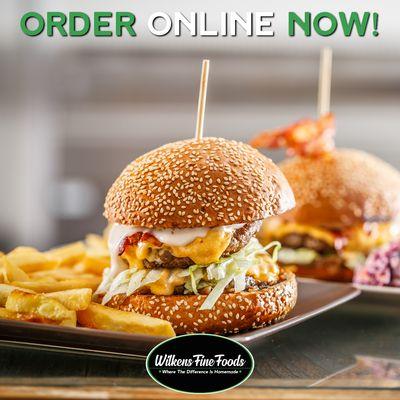 Order online & save $5 off your first order. Use coupon code "welcome5". Order Online Today  http://go.wilkensfinefoods.com/order