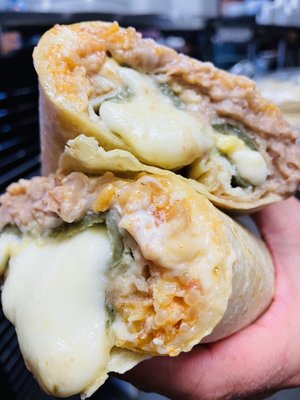 The Casa Pasilla Burrito