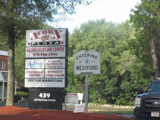 Entering Westford from Littleton.