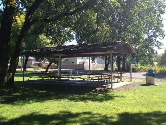 Picnic shelter.