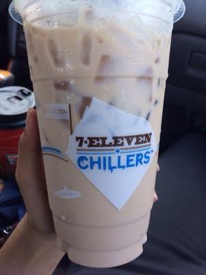 1.99 Iced coffee with a buncha creamers