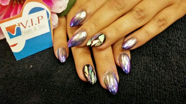 Newly arrived chrome nails