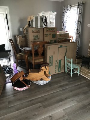 Dining room table boxes