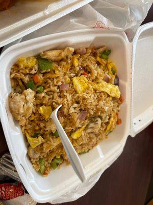 Chicken fried rice