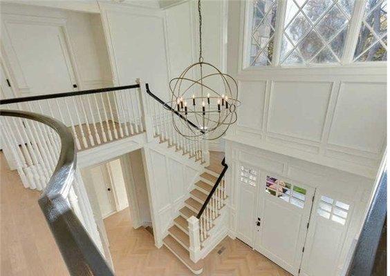 Foyer to new luxury home