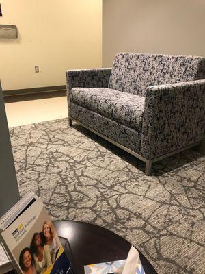 Inner radiology waiting area