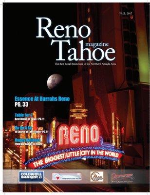 Reno Tahoe Magazine Holiday Edition.