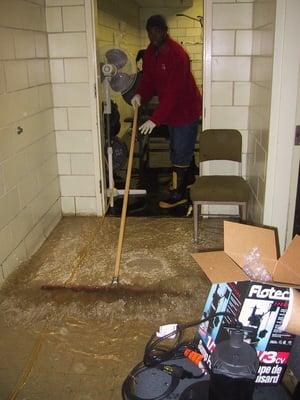 A Flooded Fire Department, BEGAL is who they TRUST when there is a problem!!