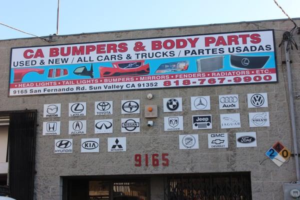 Ca Bumpers And Auto Parts