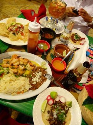 Table full with good food!! Left happy :) photo by Harvey-Harv