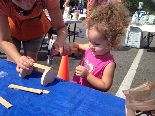 Kids workshop on Saturday mornings