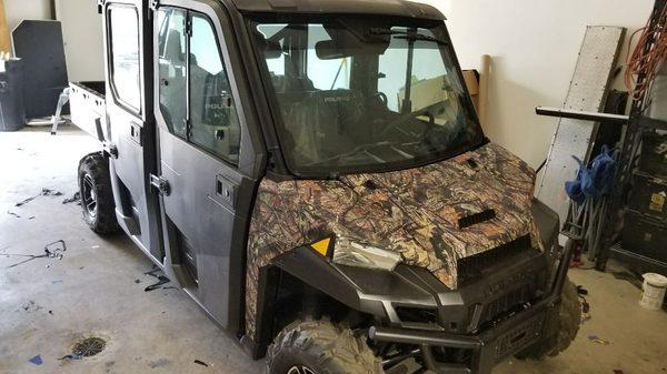 Another ranger wrapped in custom camo