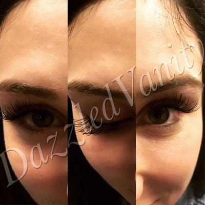 Full set lash extensions