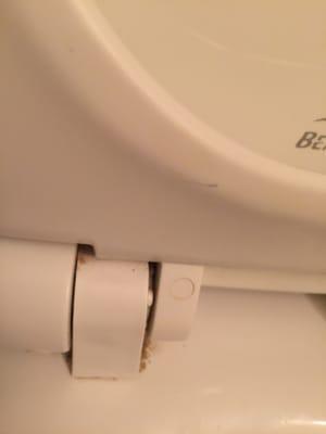 Here's a pic of the amazing job that Maidpro does to toilets!!!!!! NOT!!!!