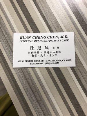 Chen Kuan-Cheng MD