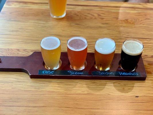 Flights of 4 beers