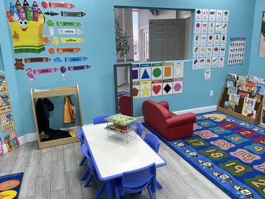 Toddler classroom