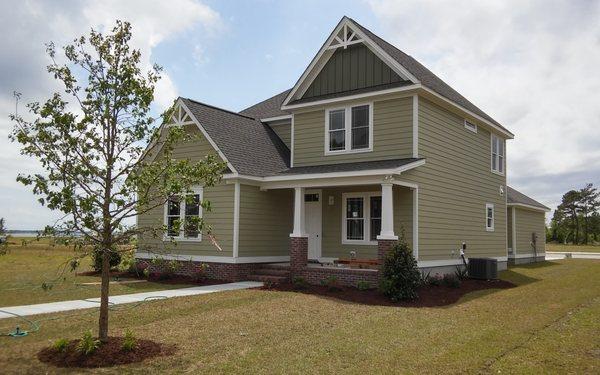 New home I'm currently marketing. Bogue Watch community. Beautiful homes.