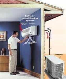 We install Ductless A/C Systems