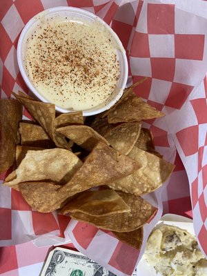 Chips and queso