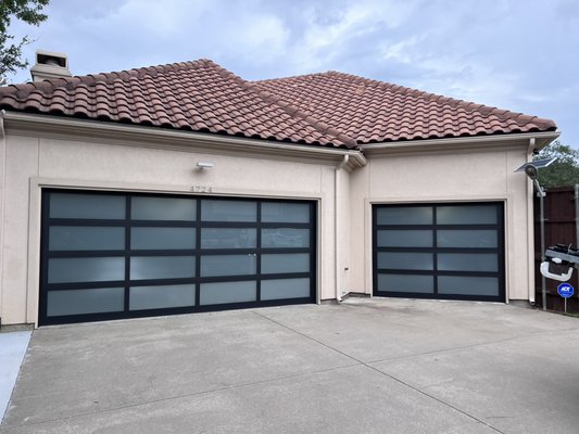 Glass Garage doors can update your home and add value to the home.