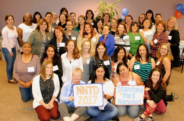 We support our nannies' careers by participating in National Nanny Training Day and offering other training opportunities.