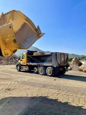 3 - 4 TON rock ready to go to its final home.