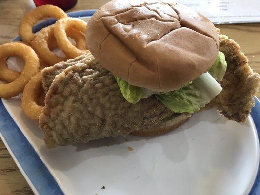 Hand-Breaded Tenderloin Sandwich