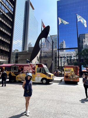 It would be nicer if all the food trucks get removed