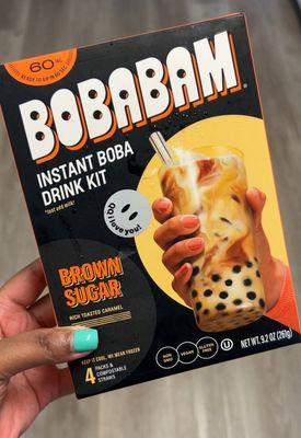 Brown sugar boba