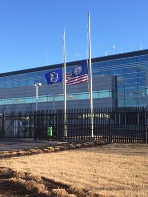 Half staff for Justice Scalia