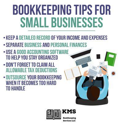 Please contact Kms Bookkeeping Services LLC for bookkeeping