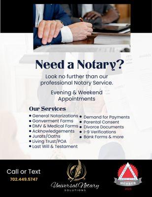 Universal Notary Solutions