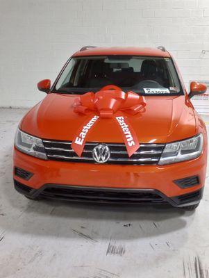 My new whip! 3029 VW Tiguan. This is my 2nd purchase from Easterns