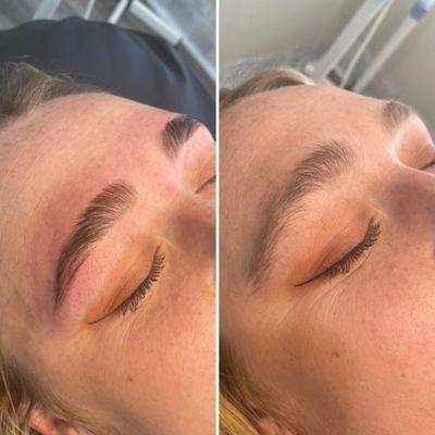 Brow lamination and wax ;)