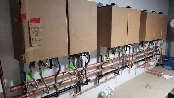 Water heater wall mount