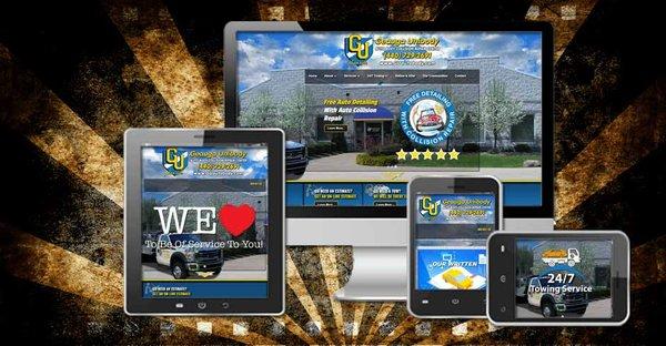 Auto Body Shop Website Chesterland Ohio