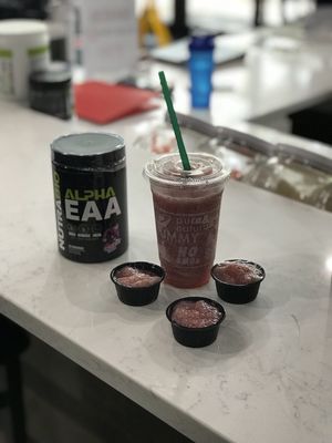 Get a Shake at Healthy U Fitness!  Refuel after your workout