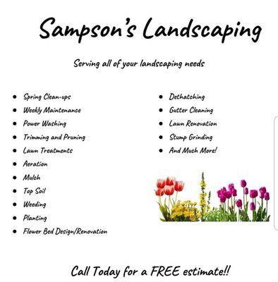 Sampson's Landscaping